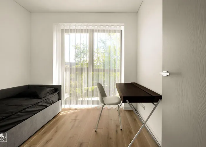 Apartman Bright 2br With Private Ev Parking, Workspace, Ac