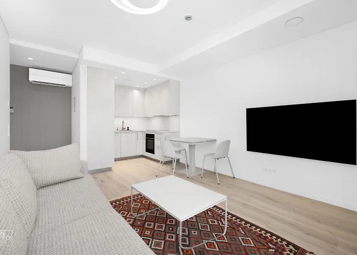 Apartman Bright 2br With Private Ev Parking, Workspace, Ac Kaunas